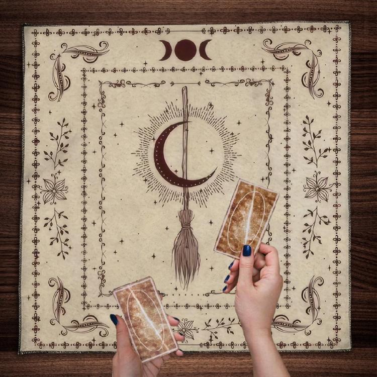 Table Cover Astrology Oracles Game Mat Square Shape Pendulums Altar Table Cloth