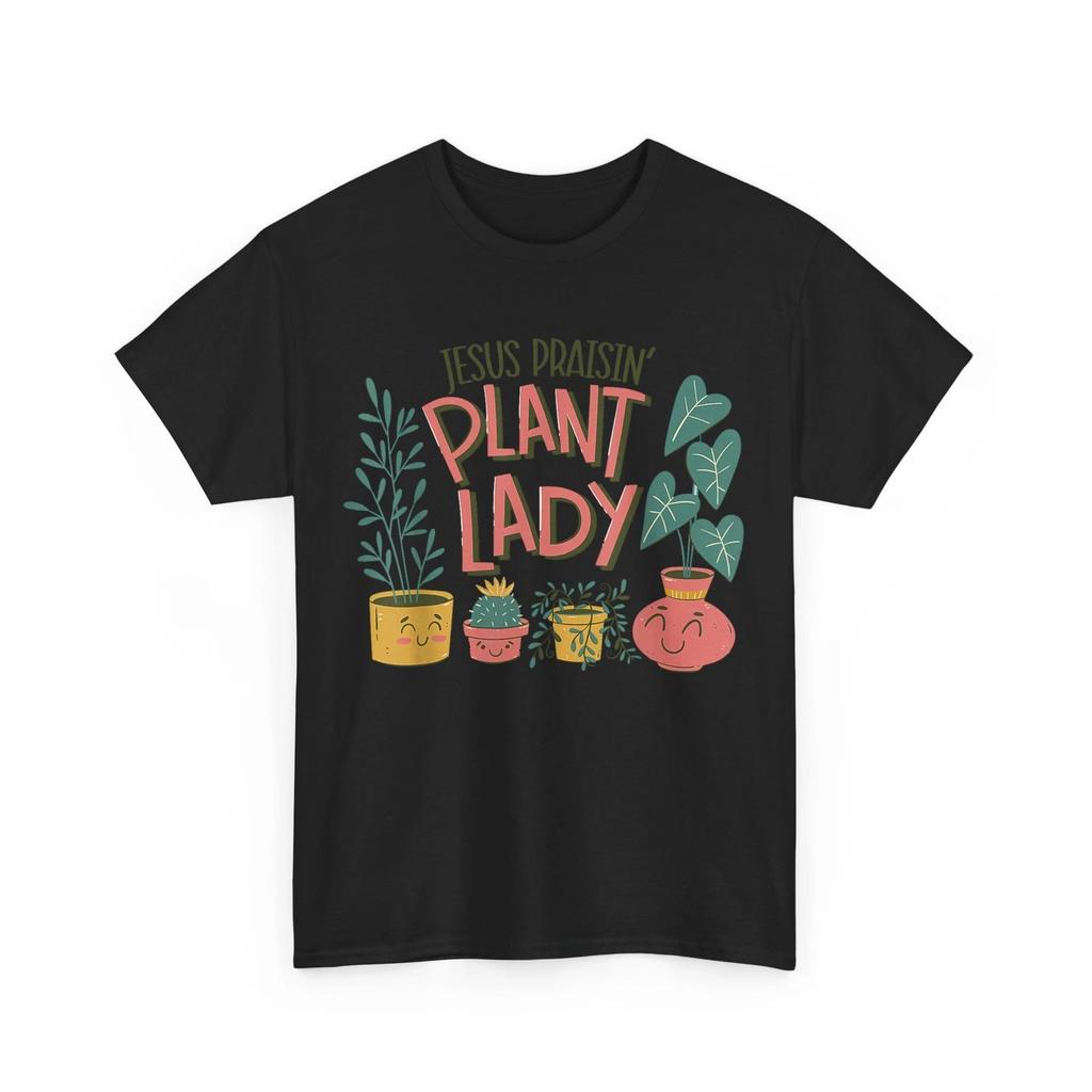 Jesus lobt Pflanzenliebhaberin Shirt, Christliche Jesus-Liebhaber Pflanzen T-Shirt