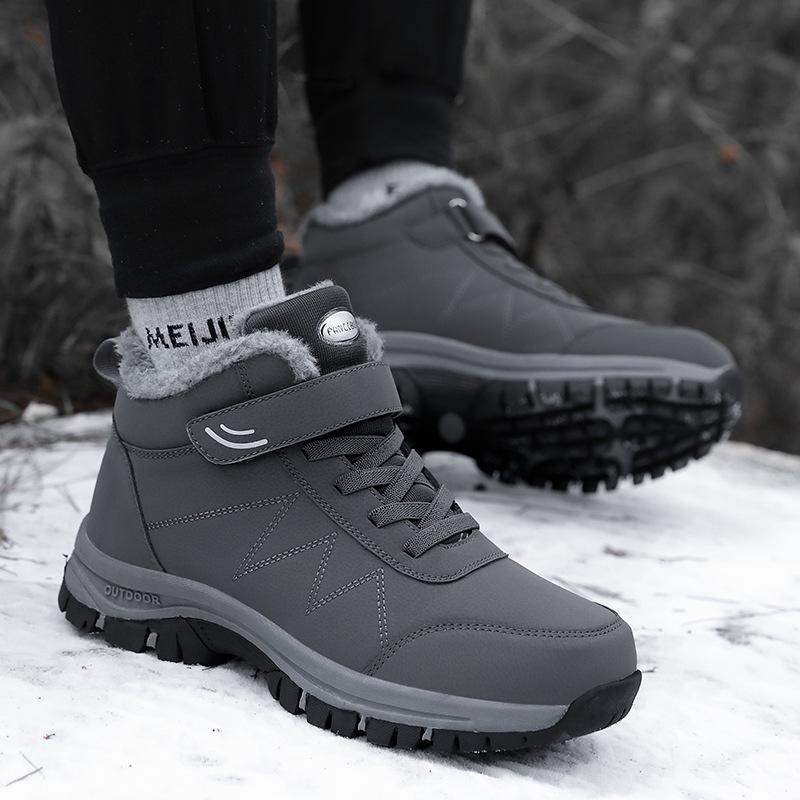 Women's High-Top Non-Slip Winter Walking Boots for Travel and Hiking