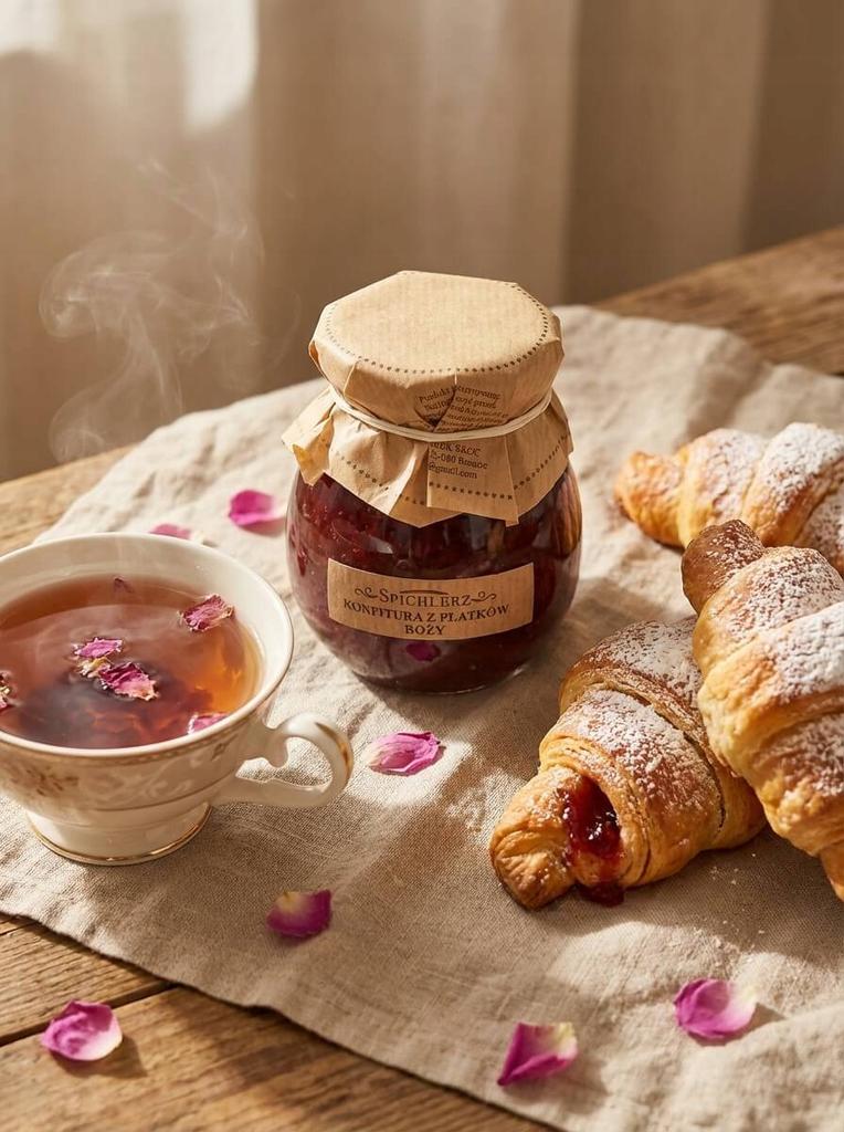 Confettura di Petali di Rosa Marmellata di Rose Petali di Rosa Ben 300 G Tè Prodotti da Forno