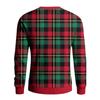 Men's Round Neck Long Sleeve Ribbed Knit Pullover