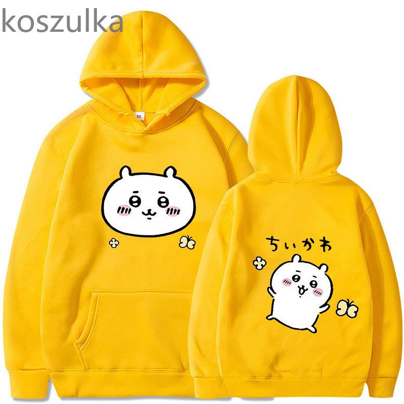 Moda Anime Chiikawa Hanorac Streetwear Sigiliu Imprimare Pulover Hanorac unisex toamnă iarnă Hip Hop hanorace Hanorace Haine unisex