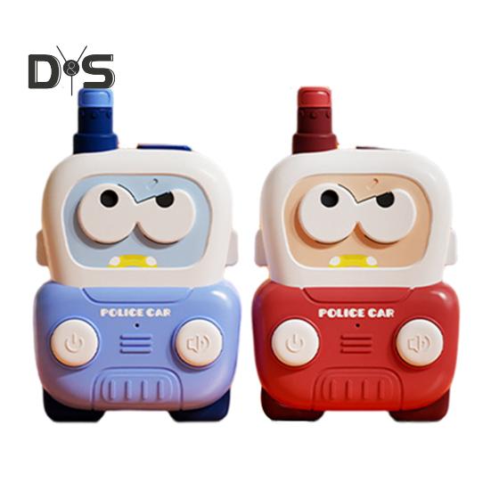 

Детские рации Мини-мультяшные транспортные средства Рации для мальчиков и девочек 3-9 лет Интерактивная игра на открытом воздухе 2-сторонняя радио игрушка на Рождество день рождения Little Car