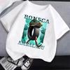 Summer Tops Italian Brainrot T-Shirt Cartoon Anime Print Clothes Round Neck Basic Tops Fashin Casual Loose T Shirts Gift Unisex