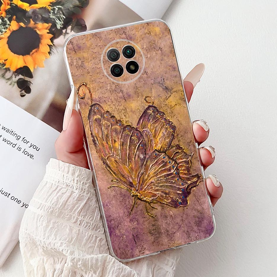 For Xiaomi Redmi Note 9 5G Case Note 9T Cute Painted Cover Soft Silicone Phone Case For Redmi Note 9T Note9 5G Back Cover Fundas