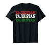 ZX More Design Retro Vintage Tajikistan Flag Tajikistani Roots TShirt For Men Women T Shirt Tops Cotton Tees