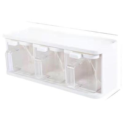 ZISIZ Wandmontierte Küchen-Gewürzbox