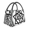 Him Band Album Heartagram Ville Valo Cool Insulated Lunch Bag Food Boxes Portable Container Cooler Thermal Lunch Box Tote