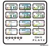 PLATZ Local License Plate Set 2 Plastic Model Parts 1/24 Vol. (Shizuoka Mt. Fuji/Narita/Nara) C24-10