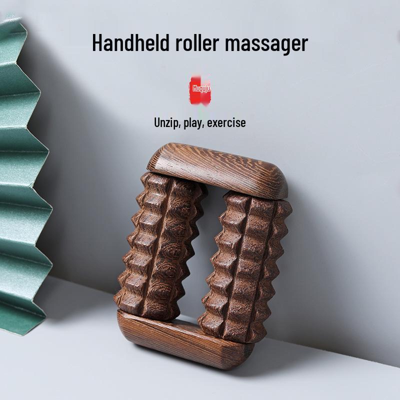 

Solid Wood Palm & Finger Massager Roller