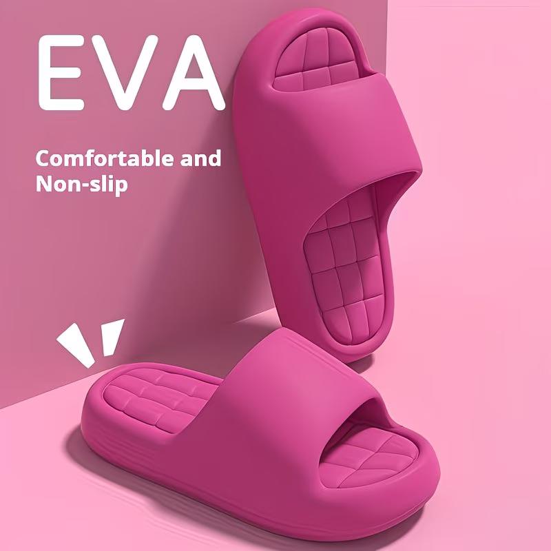 Women'S Cloud Slippers with Ultra-Soft Cushioning EVA Soles, Lightweight Non-Slip Pillow Sandals, Suitable for Indoor and Outdoor Use, Women Shoes