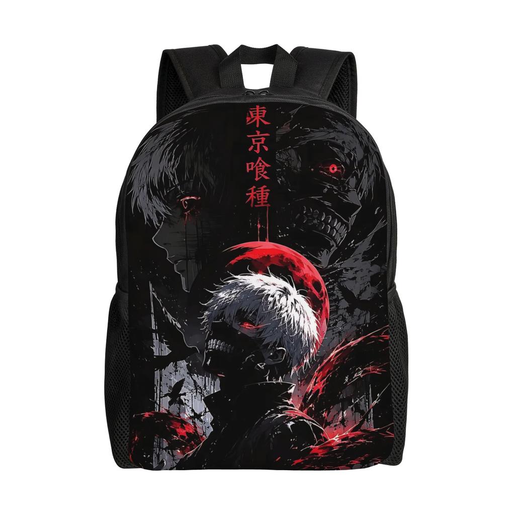 Fashion Halloween Tokyo Ghoul Kaneki Backpacks Its Bag mochila Camping Large Capacity Rucksack