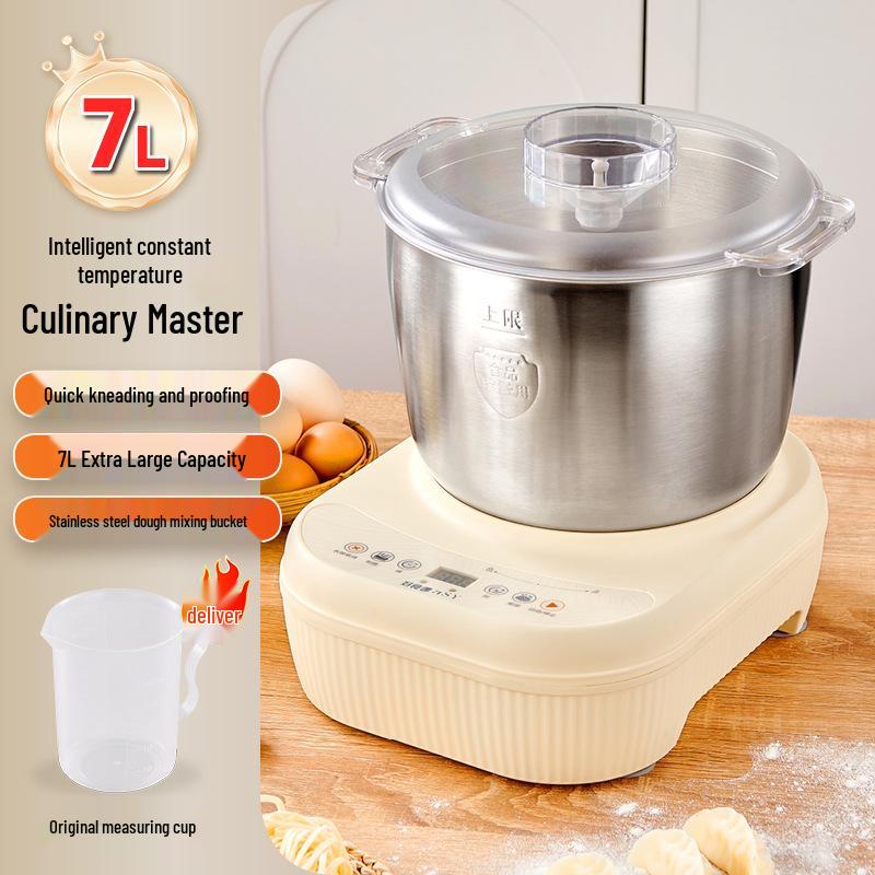 New Fully Automatic Stainless Steel Dough Kneader and Mixer with Timer