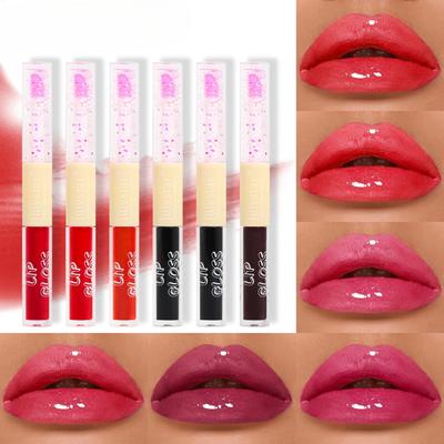 Doppelseitiger, perlmuttartiger, feuchtigkeitsspendender Lipgloss. Natürlicher, langanhaltender, nicht klebender Doe-Lipgloss