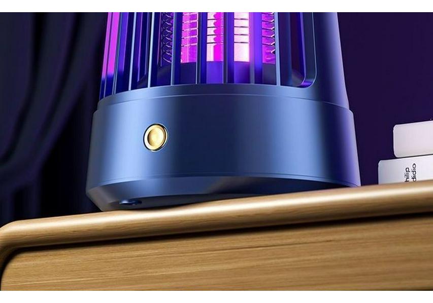 Wiederaufladbare Mückenvernichter & Abwehrlampe - Nachtlicht für drinnen/draußen für Zuhause, Wohnheim, Zelt oder Stand