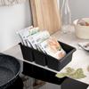 Spice Organizer Container Black 25X15X9 Cm 2 Pcs.