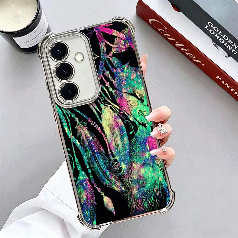 

Mandala Dreamcatcher Plating Phone Case For Samsung A17 A07 A37 A57 A16 A56 A15 A55 A14 A54 A13 A53 A26 A36 A25 A35 A24 A34 A23 Samsung A36