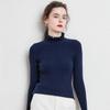 2020 Autumn Winter Women's Knitwear: Korean Style Floral Collar Striped Sweater Jacket