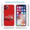 Cars Lightning McQueen Transparent Phone Case for Samsung Galaxy A04 A04S A14 A23 A34 A54 M23 M33 M52 M53