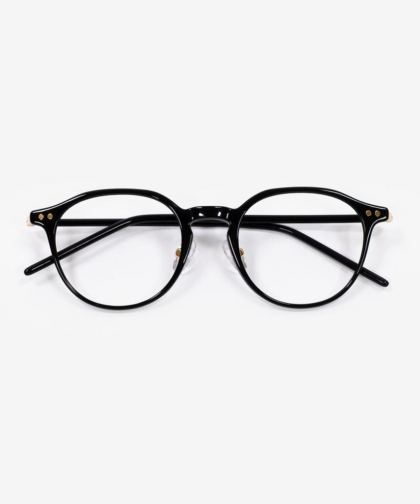 Weeoweeo Melo 02 Black Blue Light Blocking Glasses