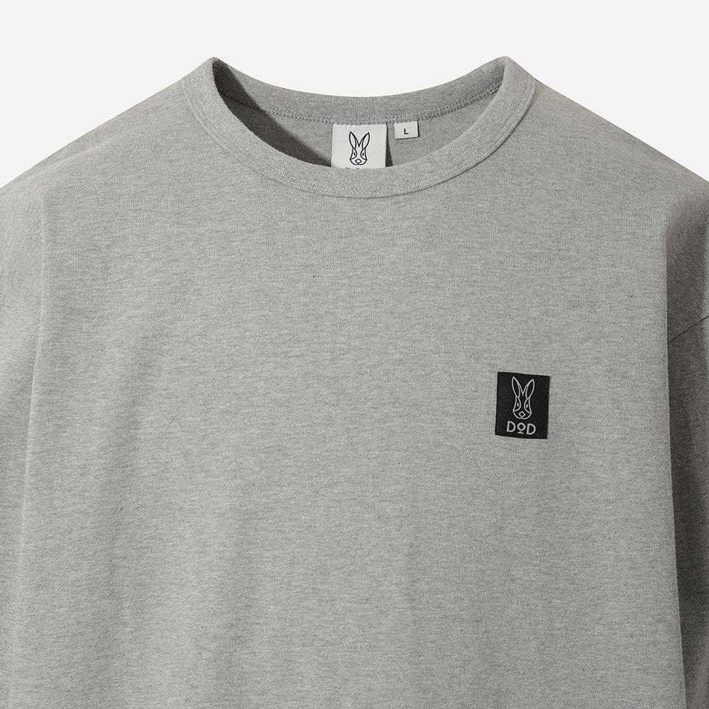 DOD Rabbit Long Sleeve T-Shirt (Melange Grey Standard)