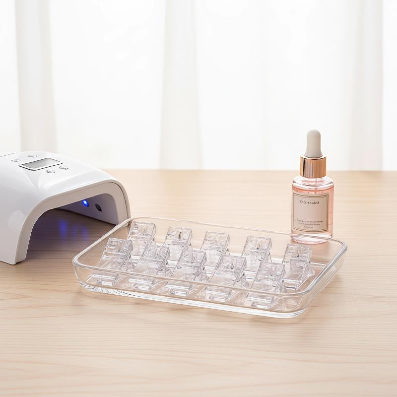 Acrylic Nail Clip Transparent Gel Quick Building Nail Tips Clips Fingernail Extension Uv Clamps Manicuring Art Builder Tools Set