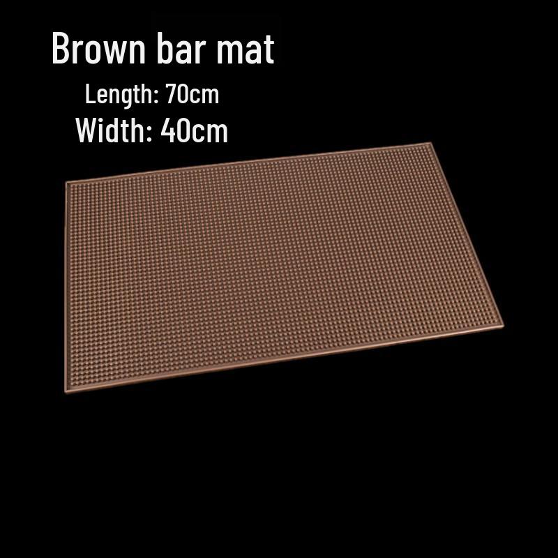 Antypoślizgowa mata barowa: Gumowa Podkładka pod Kubek i Izolująca Mata Odpływowa