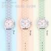 J-AXIS Kids' Dusty Pastel Rubber Watch, Colorful Arabic Numeral Series, Lightweight Silicone Strap, Blue, Easy-to-Read