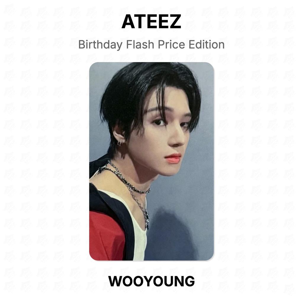 ATEEZ Birthday Flash Price Edition Official Photocard