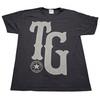 Men's Large Hanes Wiz Khalifa Taylor Gang TG Logo Black Heavyweight T-Shirt Unisex T-Shirt