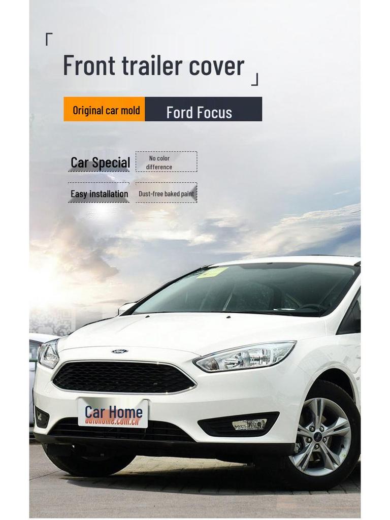 Compatible Rear Bumper Tow Hook Cover for 2012-2018 New Focus