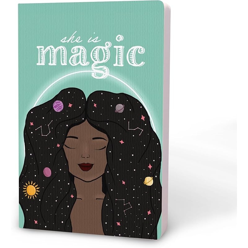 Factor Notes 90 Gsm A5 Notebook: Plain | 160 Pages (She Is Magic) a5