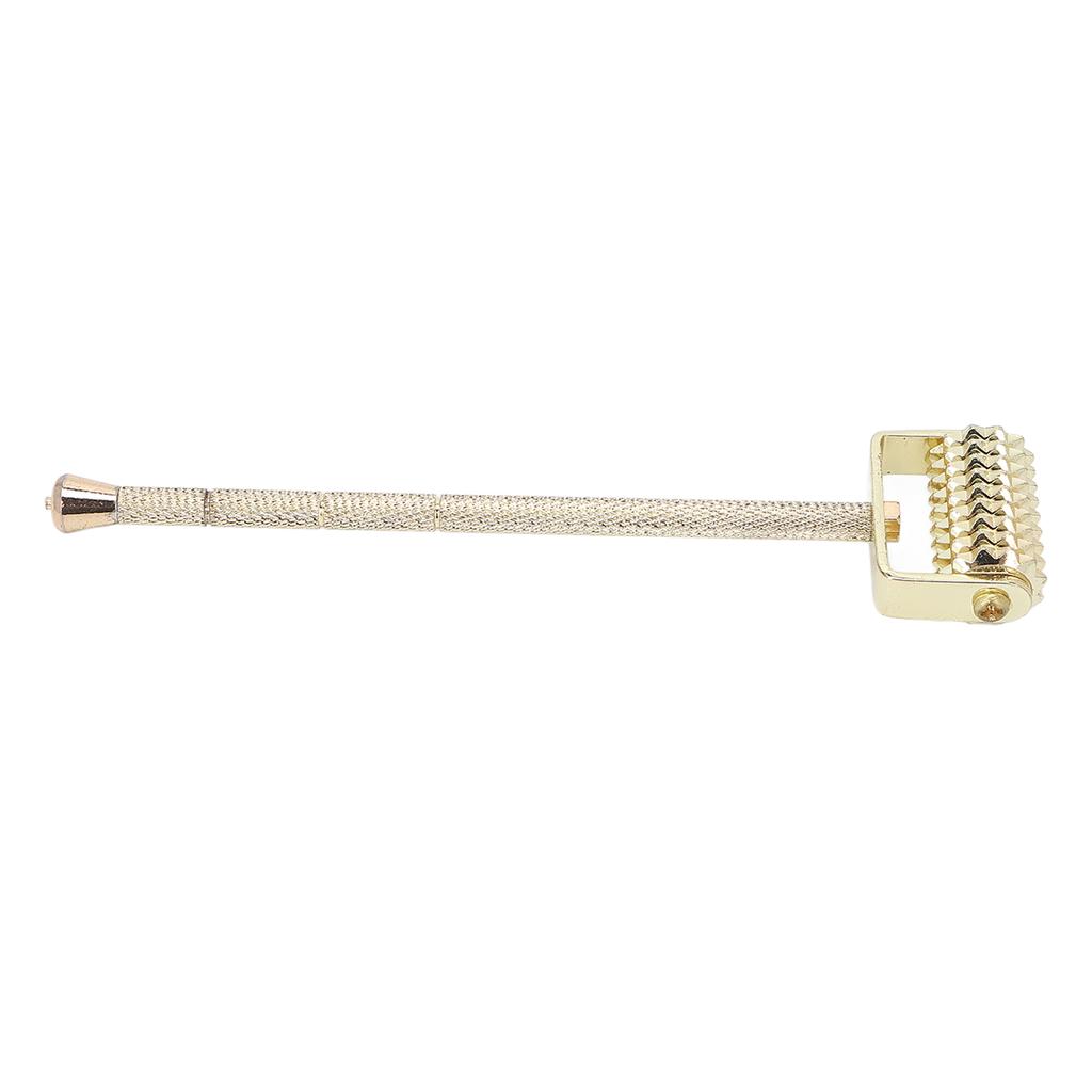 Face Massage Roller Aluminum Alloy Facial Ridged Roller for Arms Neck Face Whole Body