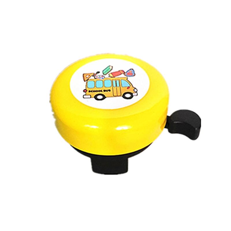 Cute Bicycles Bells Clear Loud Sound Cartoon Pattern Mountain Bikes Handlebar Rings Horn Safety Cycling Warning Alarm