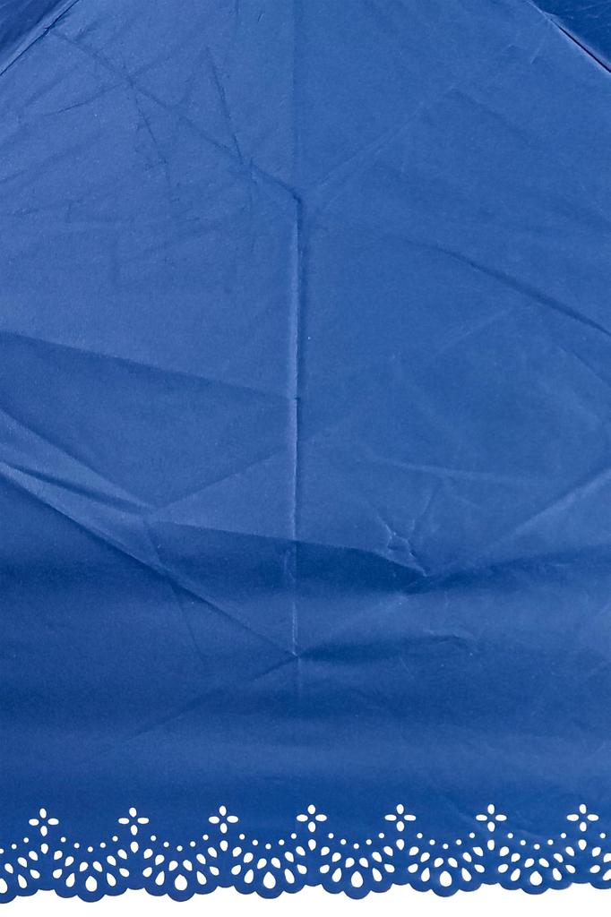 Rose Sangyo 50 cm Lätt Mini Fällbar Paraply med Värme 63500302 Färgbelagd Skuren, Marinblå,