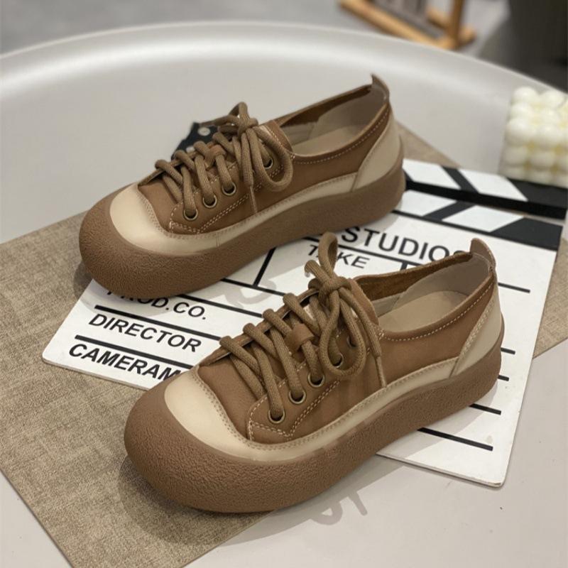 Německé tréninkové boty na platformě v trendy podzimní nové měkké sportovní a volnočasové boty Forrest Gump retro skate boty