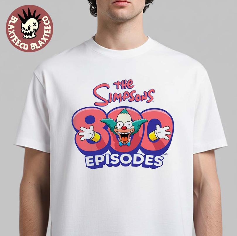 The Simpsons 800 Episodes Logo Unisex T-Shirt S