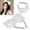 Artificial Furry Cat Ears Headband Women Headwear Hairband for Party Cosplay Daily Life