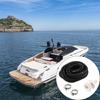 Boat Bilge Drainage System Kit Includes 3/4 Inch Outlet 19mm Clamps And 6 Foot Corrugated Hose For Pump Installation