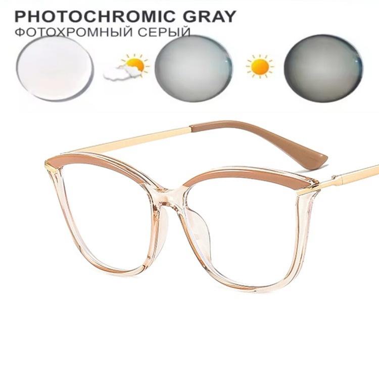 Anti-blue Light Glasses Women Stylish Photo Shoot Trendy Eye Glasses Frame