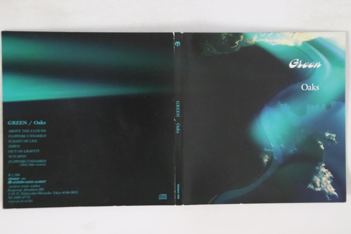 

CD OAKS - Green IDIOLECT001 MODERN MUSIC MA Non Japan Japanese Pop/Rock Used