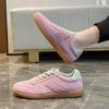 Spring and Autumn New Women's Retro Color Matching Lace-up Low-top Rubber Flat Shoes Fashion Women's Sneakers Vulcanized Shoes