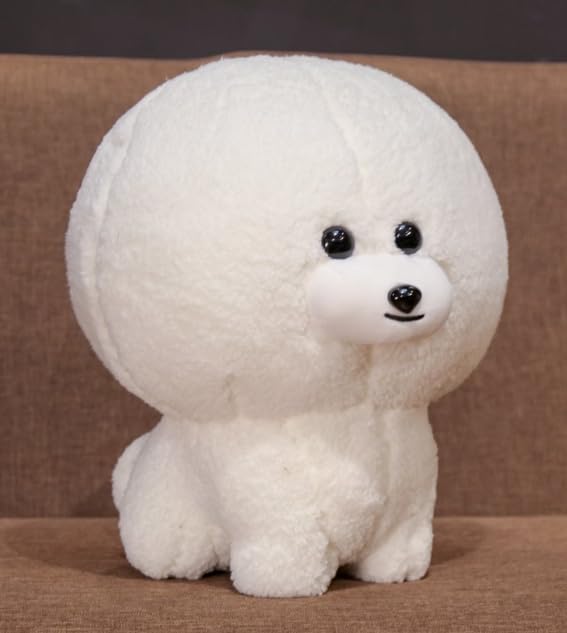 Bichon Frise, white dog, dog pillow, cushion, plush toy, party decor, gift, cute, adorable, Instagram, pet, dog, toy poodle