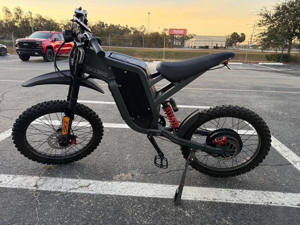 X21 Max Electric Bike 3000W 60V 30Ah Battery 85km/h 7 Speed 20*1.9'' Tires Hydraulic Brakes