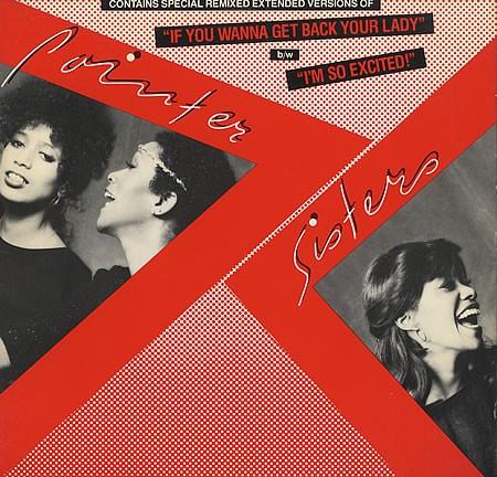 

12inch Record POINTER SISTERS If You Wanna Get Back Your Lady I YD13429 Planet 1982 US SoulFunk Used