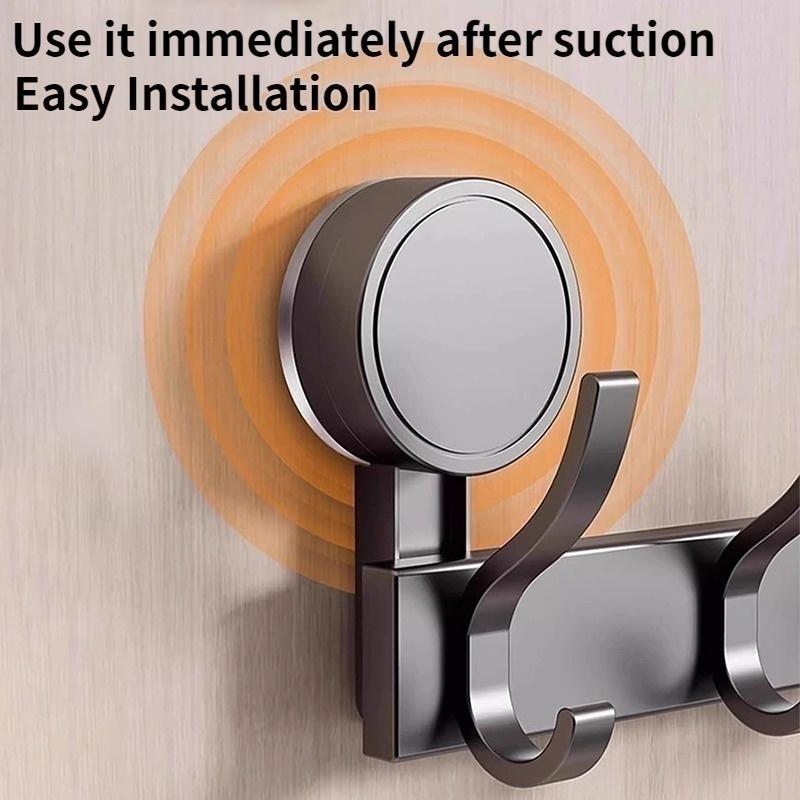 No Need To Drill Suction Cup Strong rear door hook, non-perforated bathroom storage rack hook, entrance door hanger for storage