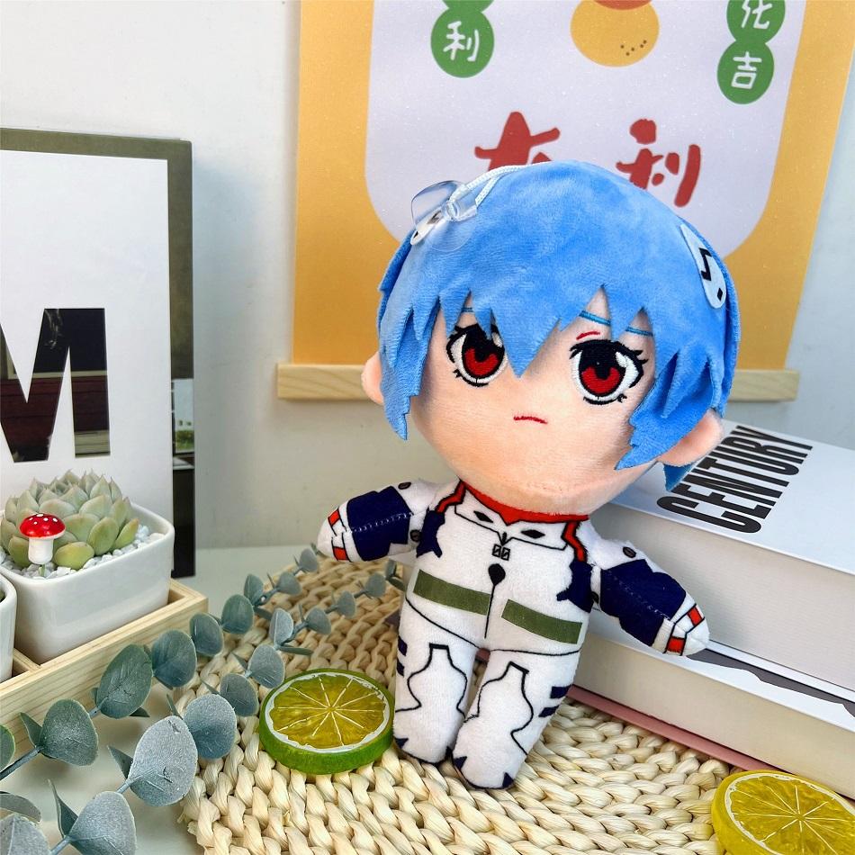 Classic Ayanami Rei Plush Toy Doll Cartoon Anime Plush Toy Kawaii Evangelion Plush Doll Eva Soft Stuffed Room Decor Xmas Gifts