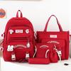 Children's Schoolbags  Elementary School Girls  Junior High School Students  Five Piece School Backpacks