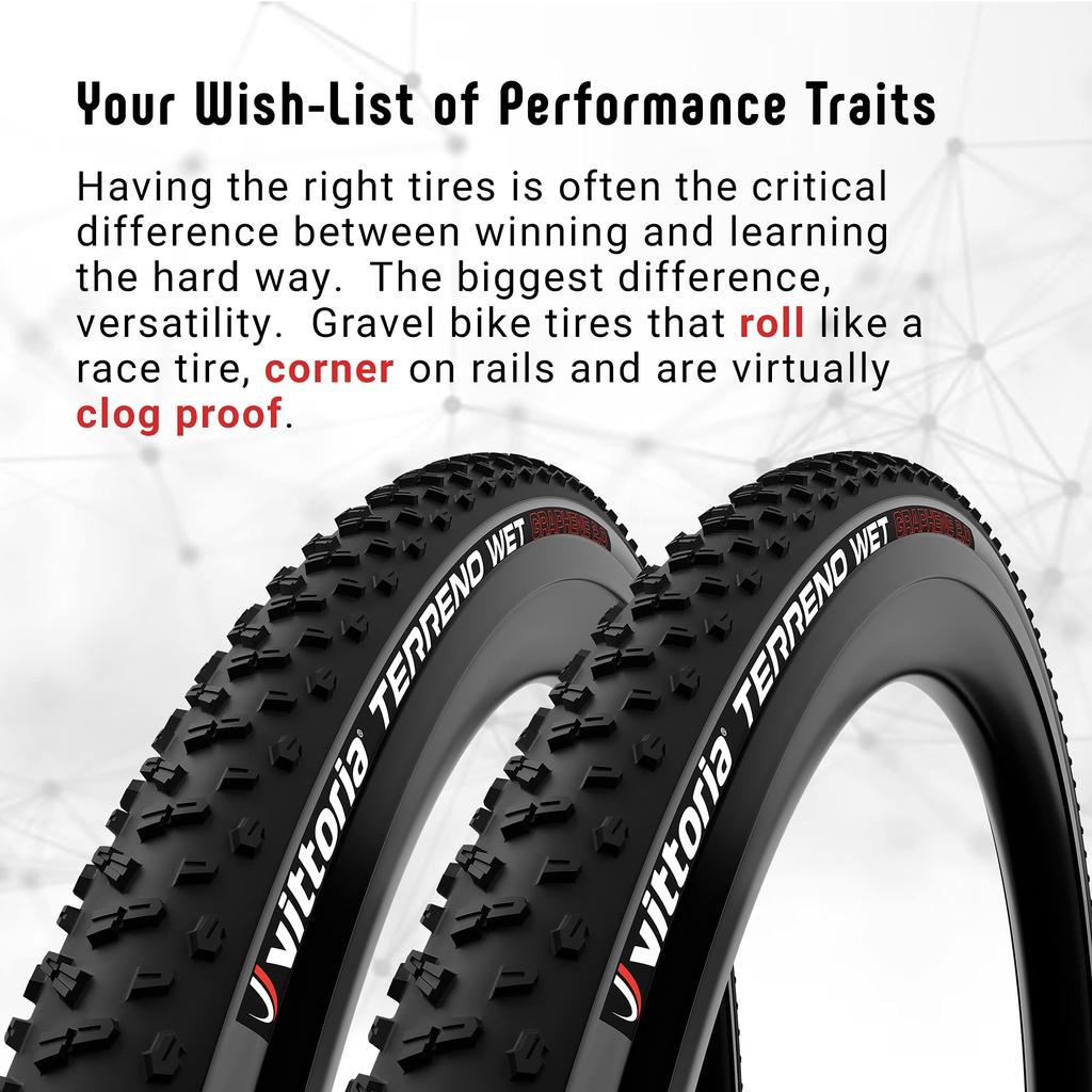 Vittoria Terreno WET TNT Tubeless Ready G2.0700x33c Schwarz/Grau