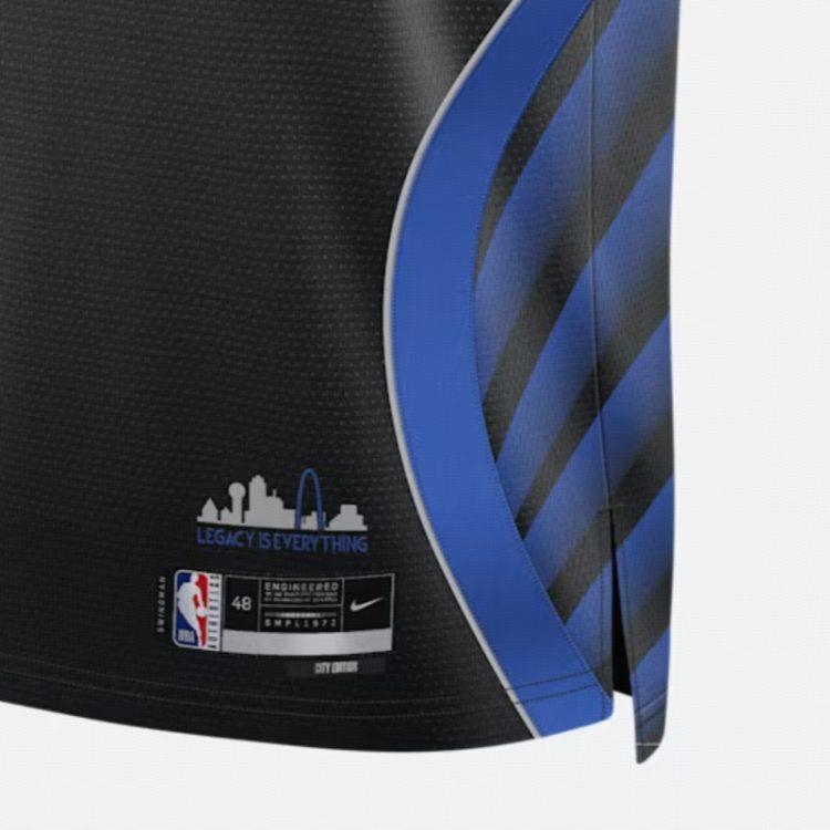 Nike Anthony Davis Dallas Mavericks City Edition Men's Nike Nba Swingman Jersey HM5978-014